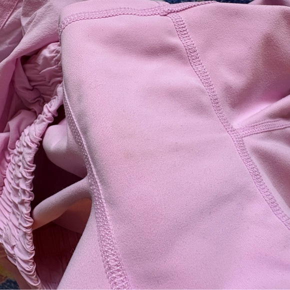 Popflex High Waisted Supershort™ - Bubblegum Size Medium Athletic Shorts - Picture 6 of 7